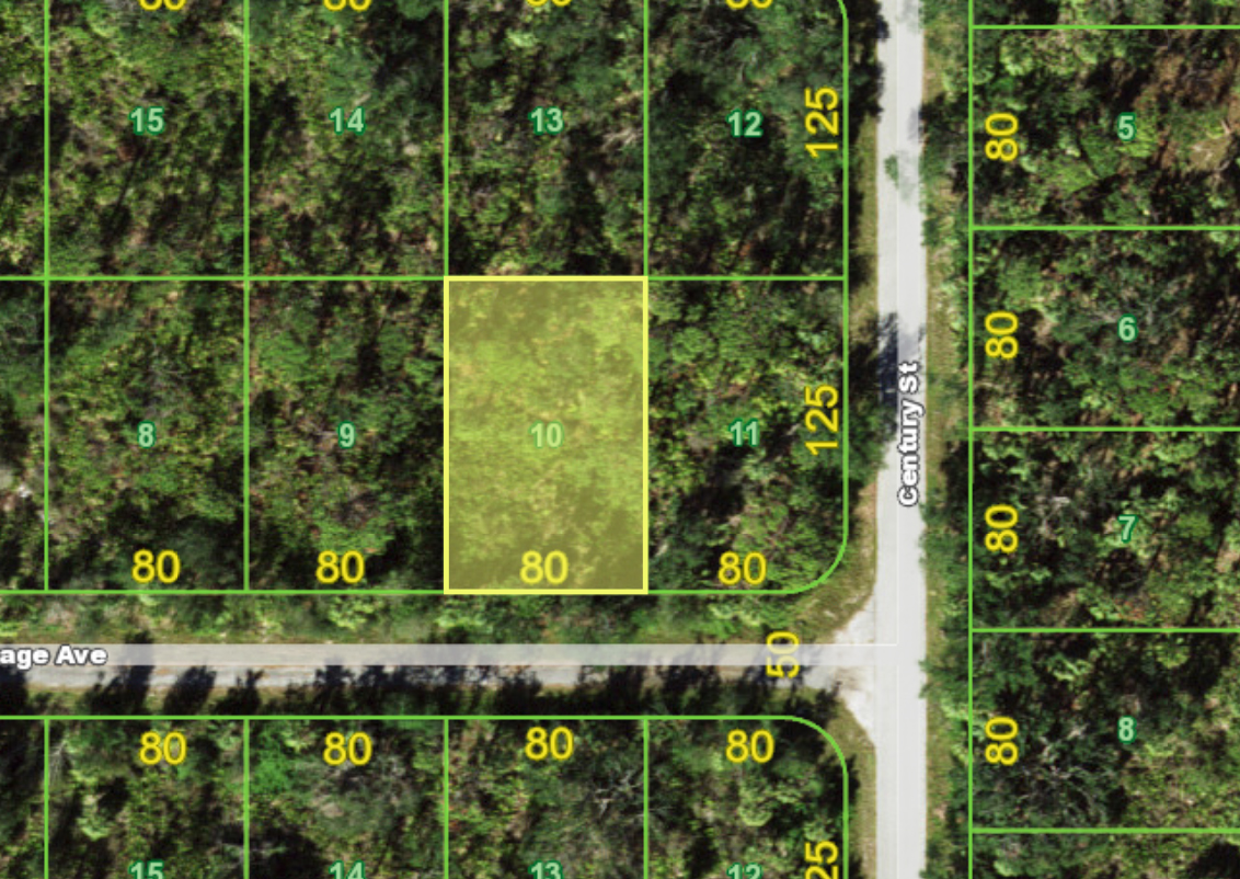 Plot 10 Savage Ave. Port Charlotte FL. – Florida Land Lots | USA Land ...