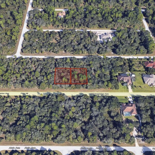 Double Lots on Wintergarden Ave, Port Charlotte FL