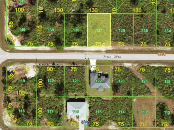 Lote 137 em Current Ln. em Rotonda Sands FL.