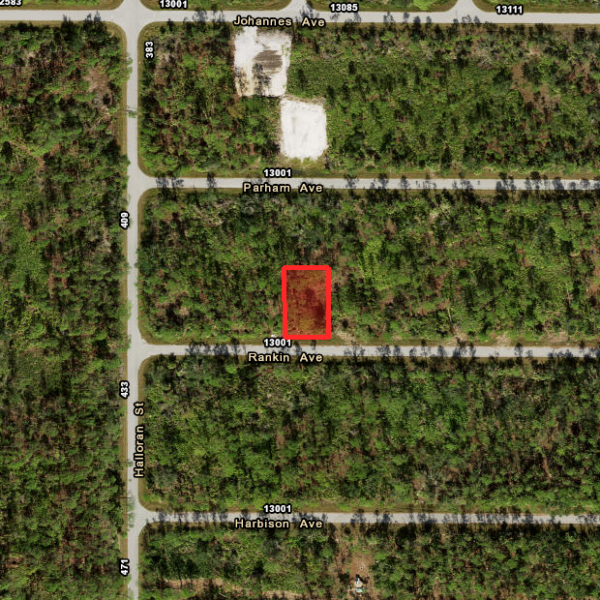 Lot 4 on Rankin Ave. Port Charlotte FL.
