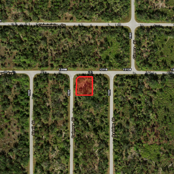 Corner Lot in Port Charlotte – $19,900